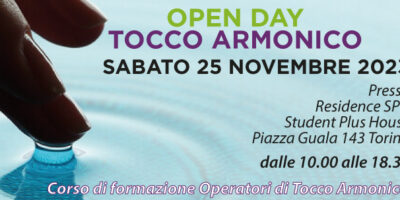 OPEN DAY TOCCO ARMONICO®  Evento gratuito previa prenotazione